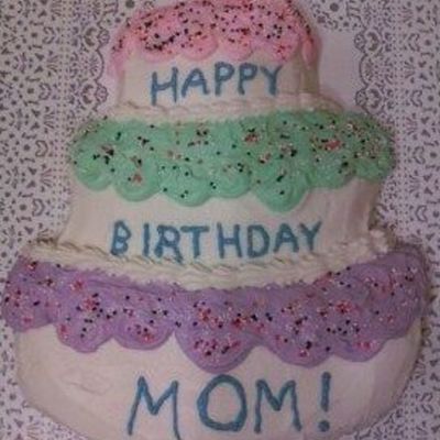 Topsy Turvy Birthday Cake