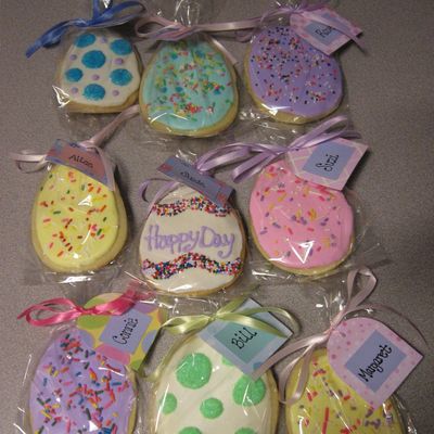 Easter Egg Cookies