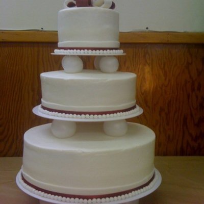 My First Wedding Cake!