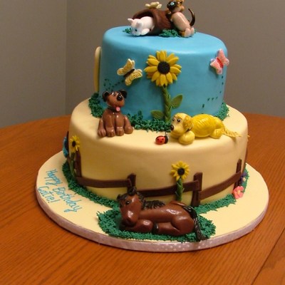 Favorite Animals Cake