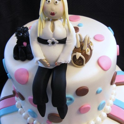 Pink, Blue & Brown Baby Shower