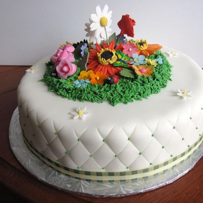 Spring Garden Cake