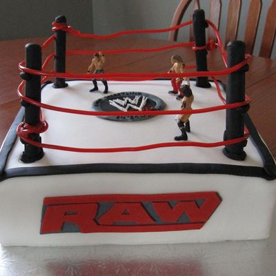 Wwe Birthday Cake