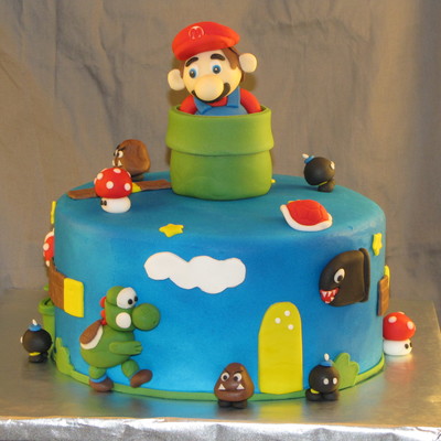 Super Mario Cake