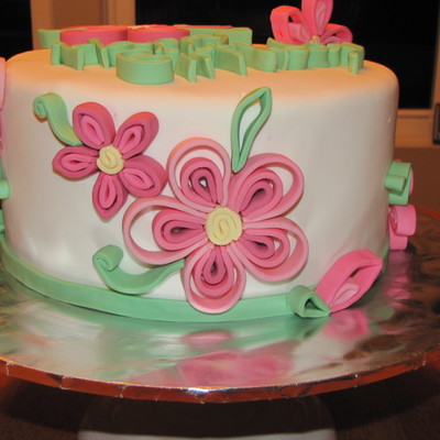 Quilling Cake