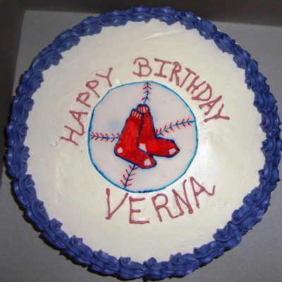 Red Sox Cake