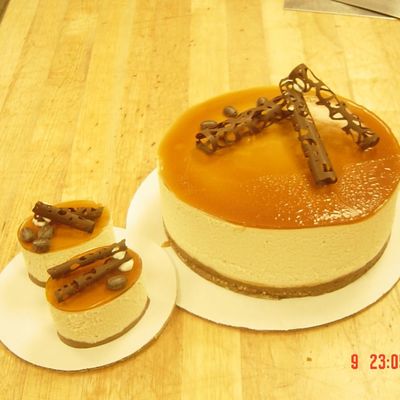 White Chocolate Mousse Cake
