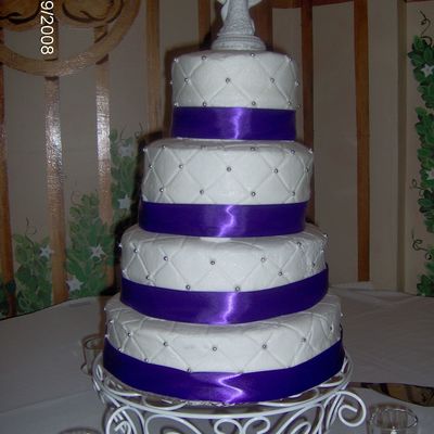 The First Wedding Cake I Ever Did.