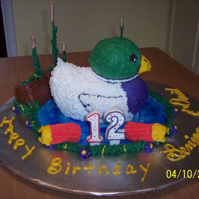 Duck W/shotgun Shells