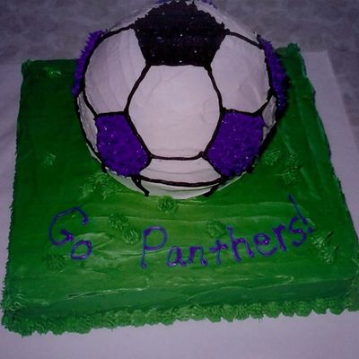 Soccer Ball Cake