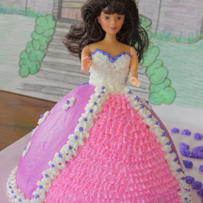 Barbie Princess Cake