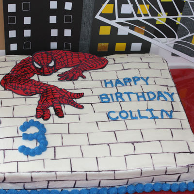 Spiderman Cake