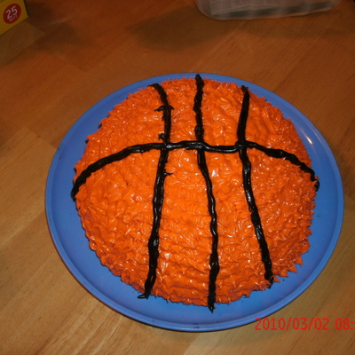 Basketball Cake