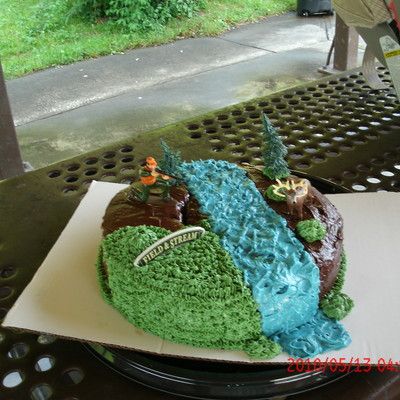 Field And Stream Birthday Cake