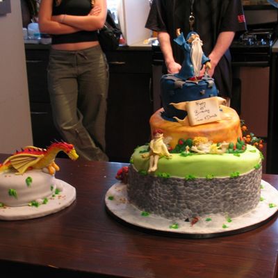 Mythical Birthday Cake