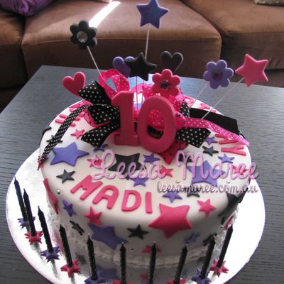 Star Birthday Cake
