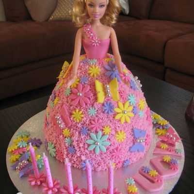 Barbie Birthday Cake