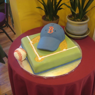 Baseball Groom's Cake