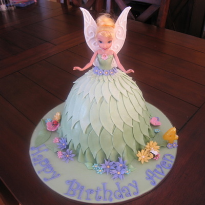 Second Tinkerbell Cake