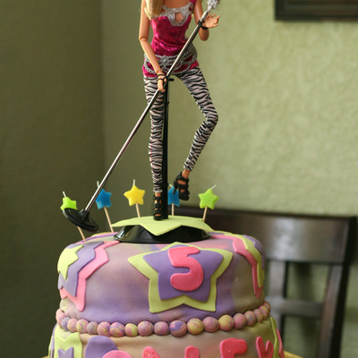 Rock Star Birthday Cake