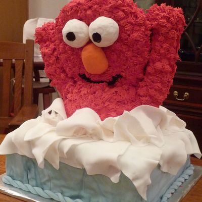 Elmo Cake