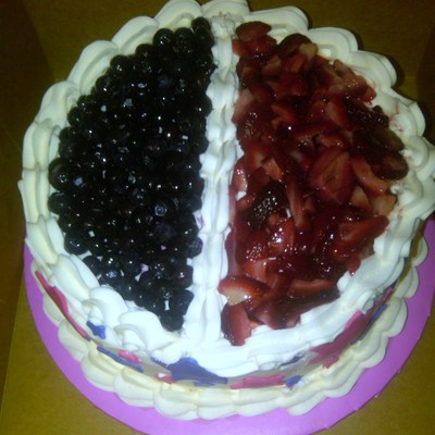 Imposible Cake With Sb An Bb