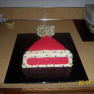 Cosmopolitan Cake - Top View