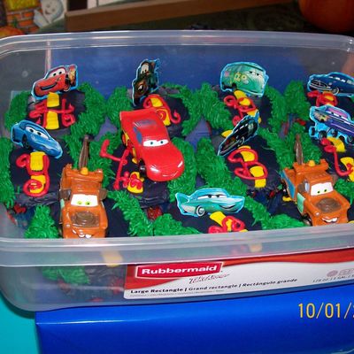 Cars Cupcakes