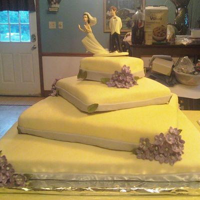 Best Friend's Wedding Cake