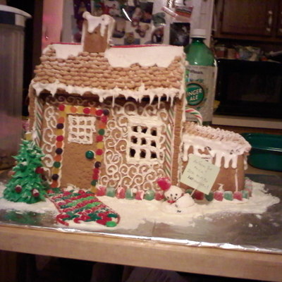 Simple Gingerbread House '09