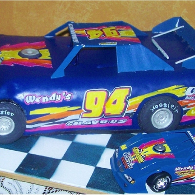 Hobby Racecar Cake