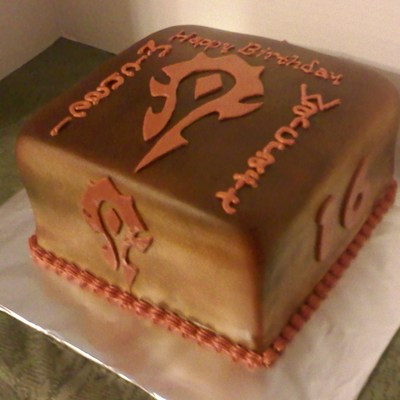 Warcraft Cake