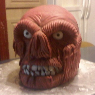 Halloween Zombie Cake
