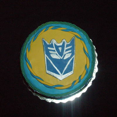 Transformer Cake For My 5 Years Old Grandson