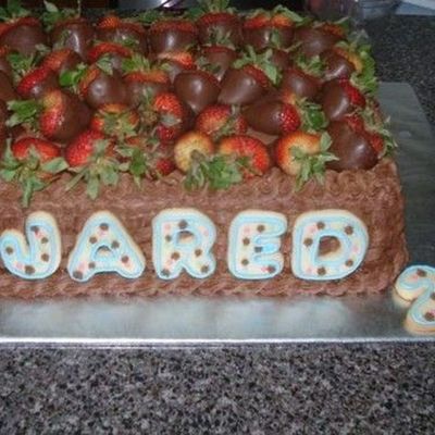 Chocolate Strawberry Cake