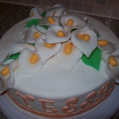 Birthday Cake With Flowers