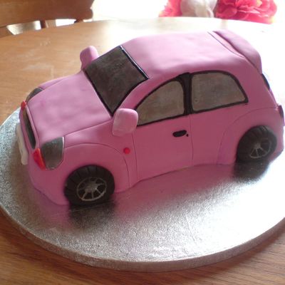 Pink Ka Car