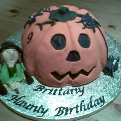 Halloween Birthday Cake