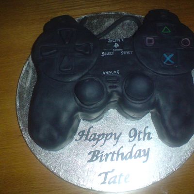 Playstation Controller Cake