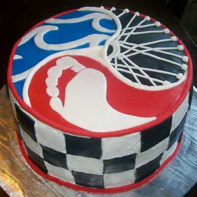 Triathlon Cake