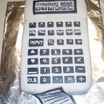 Calculator Cake