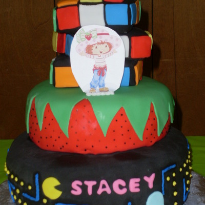 80's Party- Rubik's Cube, Strawberry Shortcake, Pac-Man
