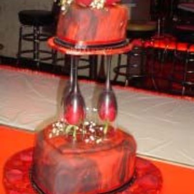 Red & Black Wedding