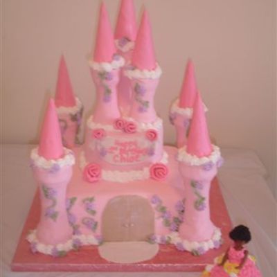 Princess Castle Cake