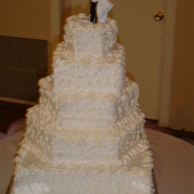 White Wedding Cake