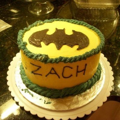 Batman Birthday Cake