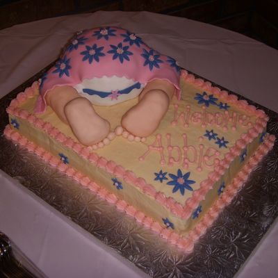 Baby Bum Cake