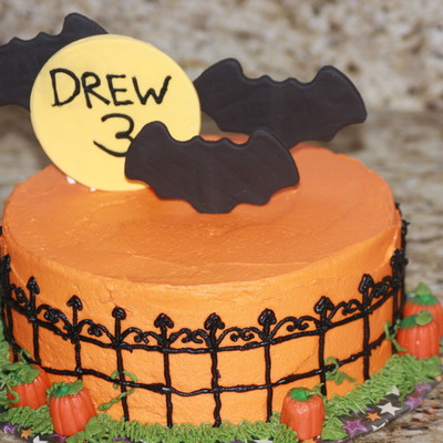 Drew's Spooky Birthday Cake