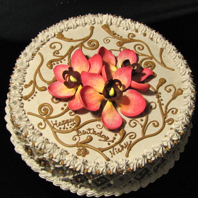 Orchid Cake