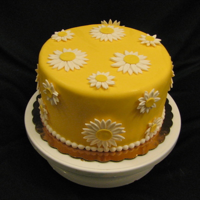 Simple Bridal Shower Cake